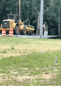 Humor -  Fun Transport Baumaschinen Fail 