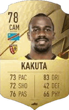 Multi Media Video Games F I F A - Card Players Congo Gaël Kakuta 