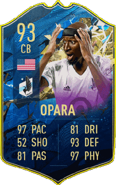 Multimedia Videogiochi F I F A - Giocatori carte U S A Ike Opara 