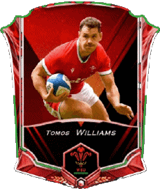Sportivo Rugby - Giocatori Galles Tomos Williams 