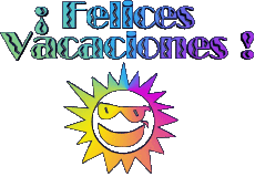 Nachrichten Spanisch Felices Vacaciones Transparenter Hintergrund 04 