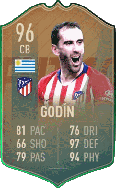 Multi Media Video Games F I F A - Card Players Uruguay Diego Godín 
