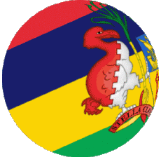 Banderas África Isla mauricio Esfera - Cubo 