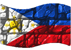 Drapeaux Asie Philippines Rectangle 