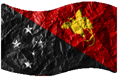 Flags Oceania Papua New Guinea Rectangle 