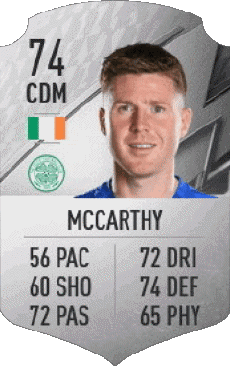 Multimedia Vídeo Juegos F I F A - Jugadores  cartas Irlanda James McCarthy 