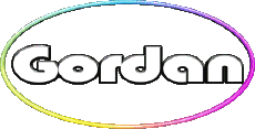 First Names MASCULINE -  UK - USA - IRL - AUS - NZ G Gordan 