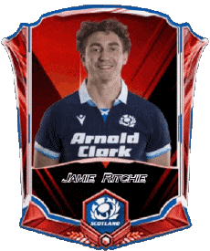 Sportivo Rugby - Giocatori Scozia Squadra 2025 Jamie Ritchie 