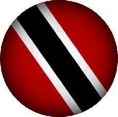 Bandiere America Trinité et Tobago Tondo 