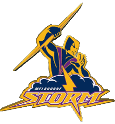 Sports Rugby Club Logo Australie Melbourne Storm 