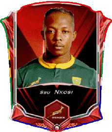Deportes Rugby - Jugadores Africa del Sur Equipo 2022 Sbu Nkosi 