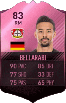 Multi Média Jeux Vidéo F I F A - Joueurs Cartes Allemagne Karim Bellarabi 