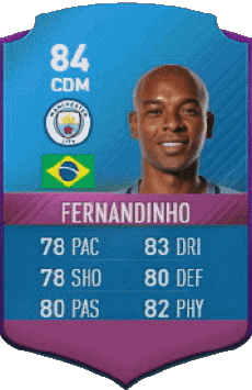 Multi Media Video Games F I F A - Card Players Brazil Fernando Luiz Rosa - Fernandinho 