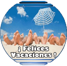 First Name - Messages Messages - Spanish Felices Vacaciones 02 