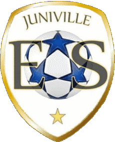 Sports FootBall Club France Logo Grand Est 08 - Ardennes Et. S de Juniville 