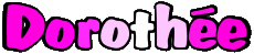 Prénoms FEMININ - France D Dorothée 