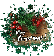 Messages Anglais Merry Christmas Serie 14 