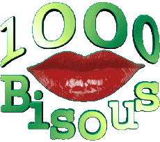 Messages Français Bisous 1000 