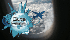 Messages Allemand Gute Reise Fond Animé 002 