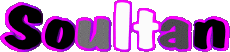Vorname MANN - Maghreb Muslim S Soultan 