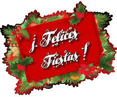 Mensajes Español Felices Fiestas Serie 03 