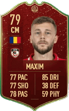 Multimedia Videospiele F I F A - Karten Spieler Rumänien Alexandru Maxim 