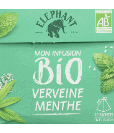 Bio verveine Menthe-Boissons Thé - Infusions Eléphant 