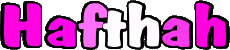 Vorname WEIBLICH - Maghreb Muslim H Hafthah 
