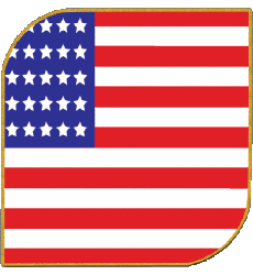 Banderas América U.S.A - Nacional Plaza 