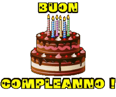 Messagi Italiano Buon Compleanno Dolci 001 
