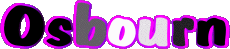 Nombre MASCULINO - UK - USA - IRL - AUS - NZ O Osbourn 