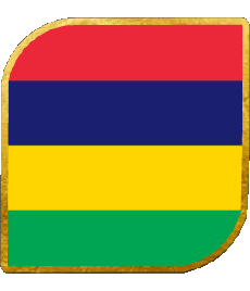 Banderas África Isla mauricio Plaza 