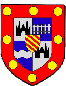 Banderas Francia Departamentos - Ciudades 46 BIARS SUR CERE 