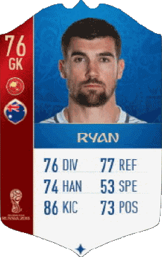 Multi Media Video Games F I F A - Card Players Australia Mathew Ryan 