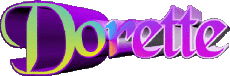 Prénoms FEMININ - Allemagne D Dorette 