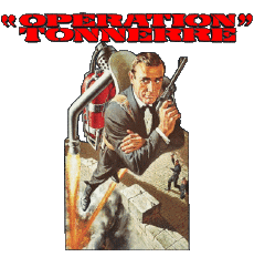 Multimedia Film Internazionale James Bond 007 Operazione tuono Logo Francese 