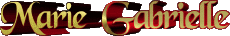Prénoms FEMININ - France M Composé Marie Gabrielle 