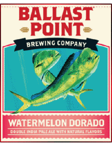 Watermelon Dorado-Drinks Beers USA Ballast Point Watermelon Dorado