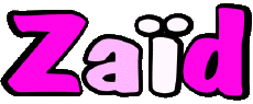 First Names MASCULINE - Maghreb Muslim Z Zaïd 