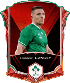 Sport Rugby - Spieler Irland Team 2022 Andrew Conway 