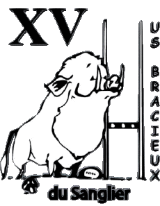 Sport Rugby Club Frankreich Logo Dept 41 US Bracieux 