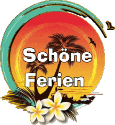 Mensajes Alemán Schöne Ferien 01 
