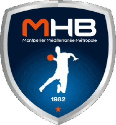 Sport Handballschläger Logo Frankreich Montpellier-MHB 