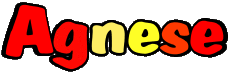 Nombre FEMENINO - Italia A Agnese 