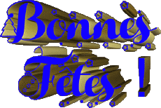Mensajes Francés Bonnes Fêtes (Noël) Serie 04 