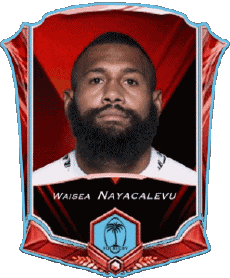 Sports Rugby - Joueurs Fidji Waisea Nayacalevu 