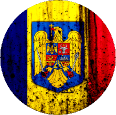 Flags Europe Romania Round 