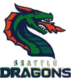 Sport Amerikanischer Fußball U.S.A - X F L Seattle Dragons 