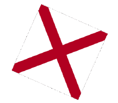 Bandiere America U.S.A - Stati Alabama Sfera - Cubo 