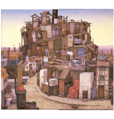 Humor -  Fun Künstler Maler Jacek Yerka 